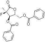 (2R)-2-Deoxy-2-fluoro-2-methyl-D-erythropentonic acid gamma-lactone 3,5-dibenzoate